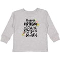 thumbnail image 3 of Inktastic Happy Birthday to the Sweetest Sister in the World Girls Long Sleeve Toddler T-Shirt, 3 of 5
