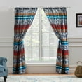 thumbnail image 5 of Barefoot Bungalow Vista Quirky Window Panel With Tie Back - 42X84", Multicolor, 5 of 5