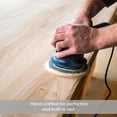 thumbnail image 3 of MH London Dilan Solid Mango Wood End Table 23 Inch Round Tray Top Natural, 3 of 7