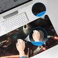 thumbnail image 2 of XXL Large Gaming Mouse Pad,Mousepad with Stitched Edge Frame & Non-Skid Rubber Base,Desk Mat for Work,Office Desk Pad for Laptop,Computer Keyboard and Mice Combo Pads Mouse Mat 31.5X15.7 inches, 2 of 13