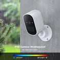thumbnail image 2 of TOPVISION Outdoor Wireless Security Camera, 4MP 1080P, Color Night Vision, 2-Way Talk, Motion Detection, Includes Accessories, 2 of 9