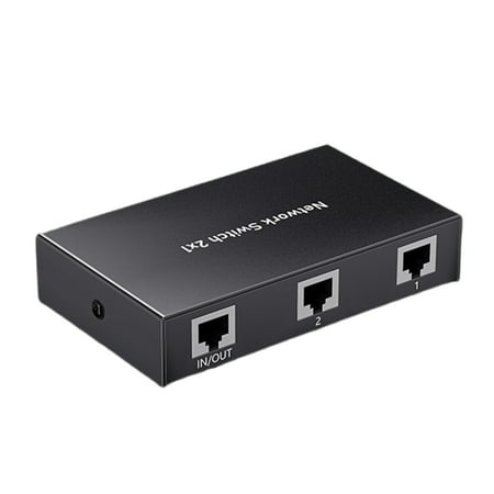 

HGYCPP Networking Switching 2 to 1 RJ45 Splitter Internet Extender RJ45 Connector