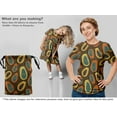 thumbnail image 6 of oneOone Cotton Cambric Brown Fabric Papaya Fabric For Sewing Printed Craft Fabric By The Yard 42 Inch Wide, 6 of 6