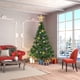 thumbnail image 1 of Diseño de estrella, 20 cm, metal dorado brillante, árbol de metal dorado brillante, árboles de Navidad con forma de estrella, rendimiento lleno de energía, 1 of 7