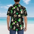 thumbnail image 5 of Men's Hawaiian Shirt Casual Short Sleeve Button Down Shirt Tropical Beach Shirt, 5 of 8