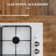thumbnail image 3 of QUMIIRITY 2Ud Fireplace Gas Control Knob Beige De Zinc Aleación Para Y Protección, 3 of 7