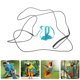 thumbnail image 4 of Arnés ligero y ajustable para loros con correa resistente al desgaste: ideal para cacatúas y otras aves domésticas, ideal para entrenamiento en interiores y exteriores., 4 of 6