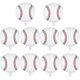thumbnail image 2 of 18" foil Mylar baseball balloons; birthday party sports theme; 10 pcs., 2 of 5