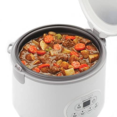  AROMA® Professional 12-Cup (Cooked) / 3Qt. Purple Clay Rice &  Grain Multicooker (ARC-7206P): Home & Kitchen