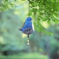thumbnail image 5 of Pompotops Wind-Chimes-Outdoor-Decor, Bird Song Bell Resin Handicraft Wind Chime Pendant Garden Home Decoration, 5 of 9