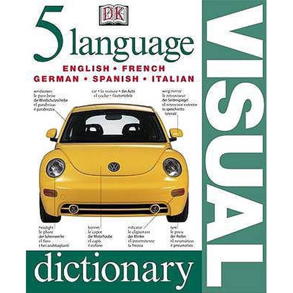 Pre-Owned Five Language Visual Dictionary (Hardcover) 0751336815 9780751336818