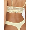 thumbnail image 2 of No Boundaries Cotton Hi Cut Thong Women's and Women's Plus, Sizes XS-XXXL, 2 of 4