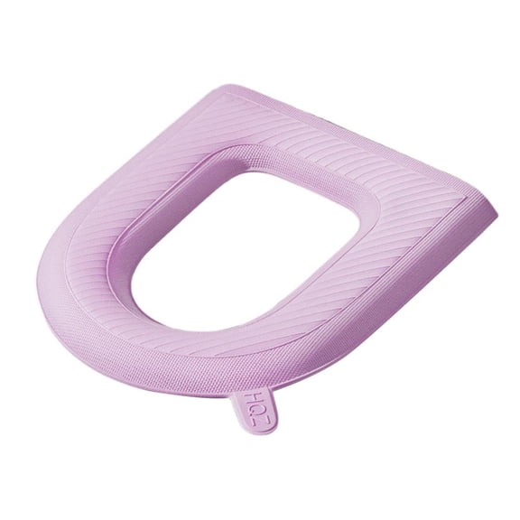 EVA Waterproof Toilet Seat Cover - Smooth, Easy Clean, Thermal Insulated for Bathroom Use