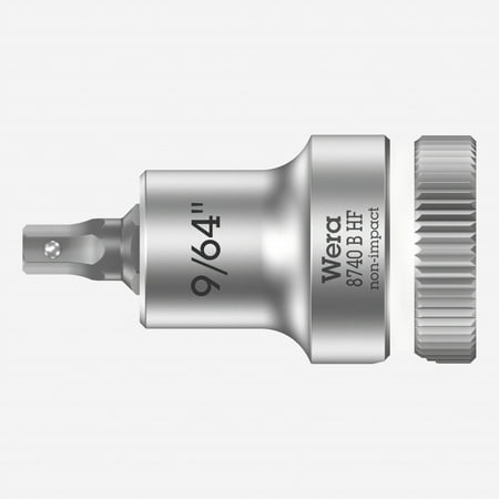 

Wera 003082 3/8 Drive Zyklop Hex-Plus Bit Socket with Holding Function 9/64