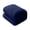 Navy, variant on Thickened Warm Fleece Blanket 27.58"x39.4" - Super Soft Solid Bath Towel Blanket, Multi-Use for Sofa, Bedding & Bath, Cozy Throw Rug for Daily Use