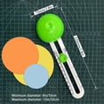 thumbnail image 2 of Circle Cutter, Circular Paper Cutter Circle Paper Trimmer Rotary Cutter Craft Supplies, Round Cutting Knife Cards Cutters ( Green ), 2 of 5