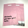 thumbnail image 5 of 10PCS 10x13" Purple Poly Mailer Adhesive Envelope Bags Portable T-shirt Dress Underwear Gifts Boxes Packaging Shipping Pouches (Style I,10PCS), 5 of 7