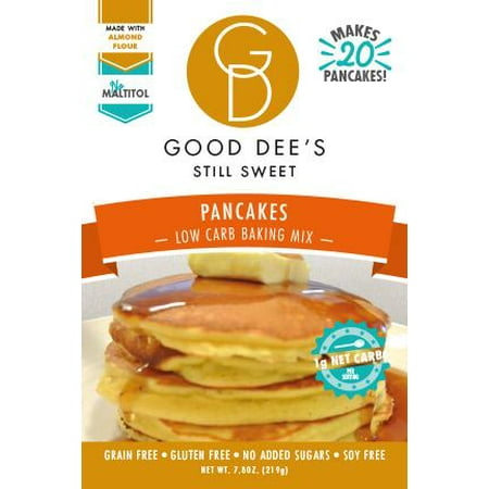 Good Dee's Almond Flour Pancake Mix! Gluten Free, Sugar Free, Grain Free, and Soy