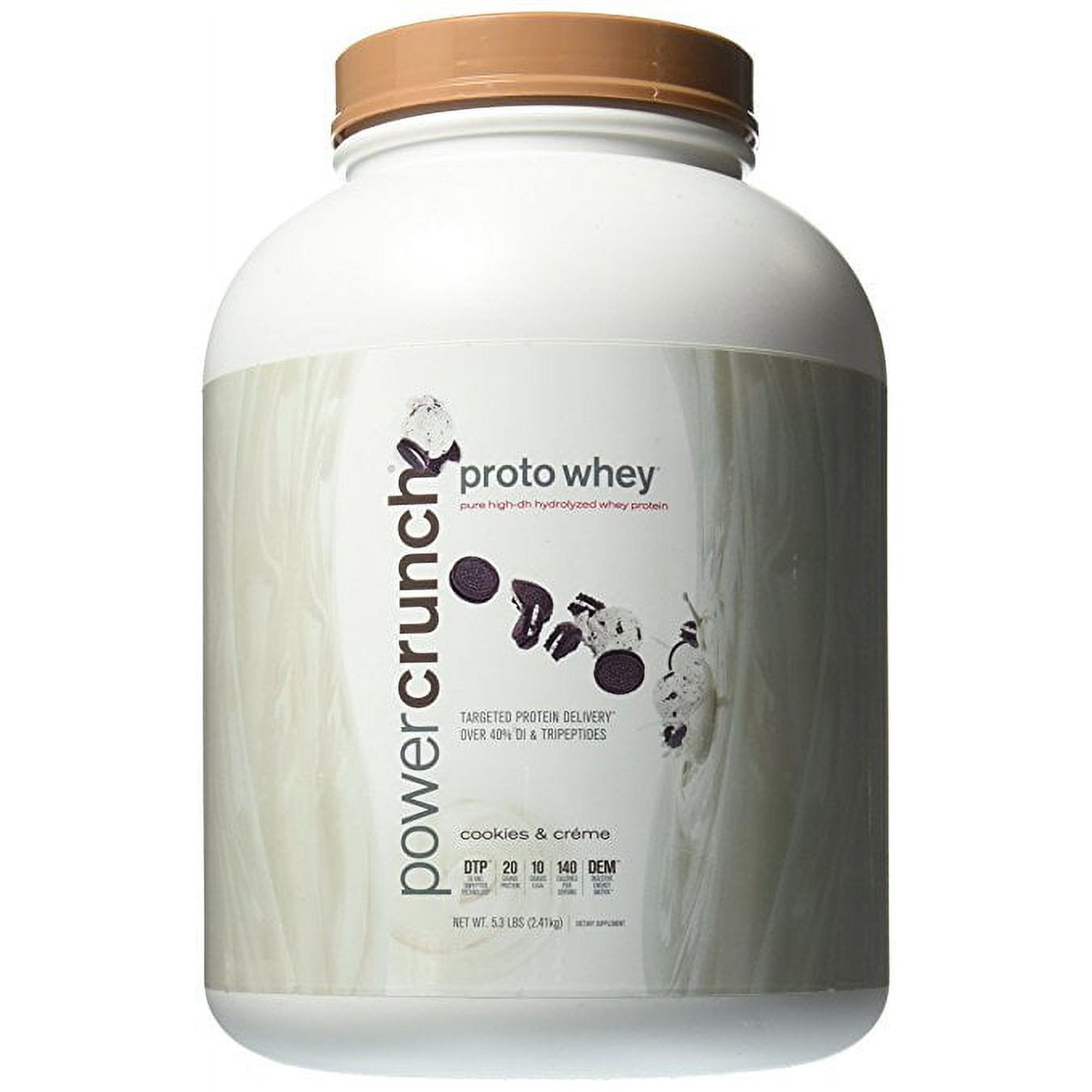 BioNutritional Research Group PowerCrunch Proto Whey Cookies & Creme 5.3 Lb
