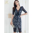 thumbnail image 2 of H Han Queen gran oferta de verano para mujer, Vestidos ajustados sencillos de encaje, vestido tubo de tubo, Vestidos elegantes sexis informales para fiesta y oficina, 2 of 5