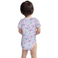 thumbnail image 6 of Rocae Purple Butterfly for Baby Climbing Clothes Soft Baby Romper for Active Infants Comfortable and Breathable Crawling Jumpsuit Unisex Baby Outfit 3 Months, 6 of 8