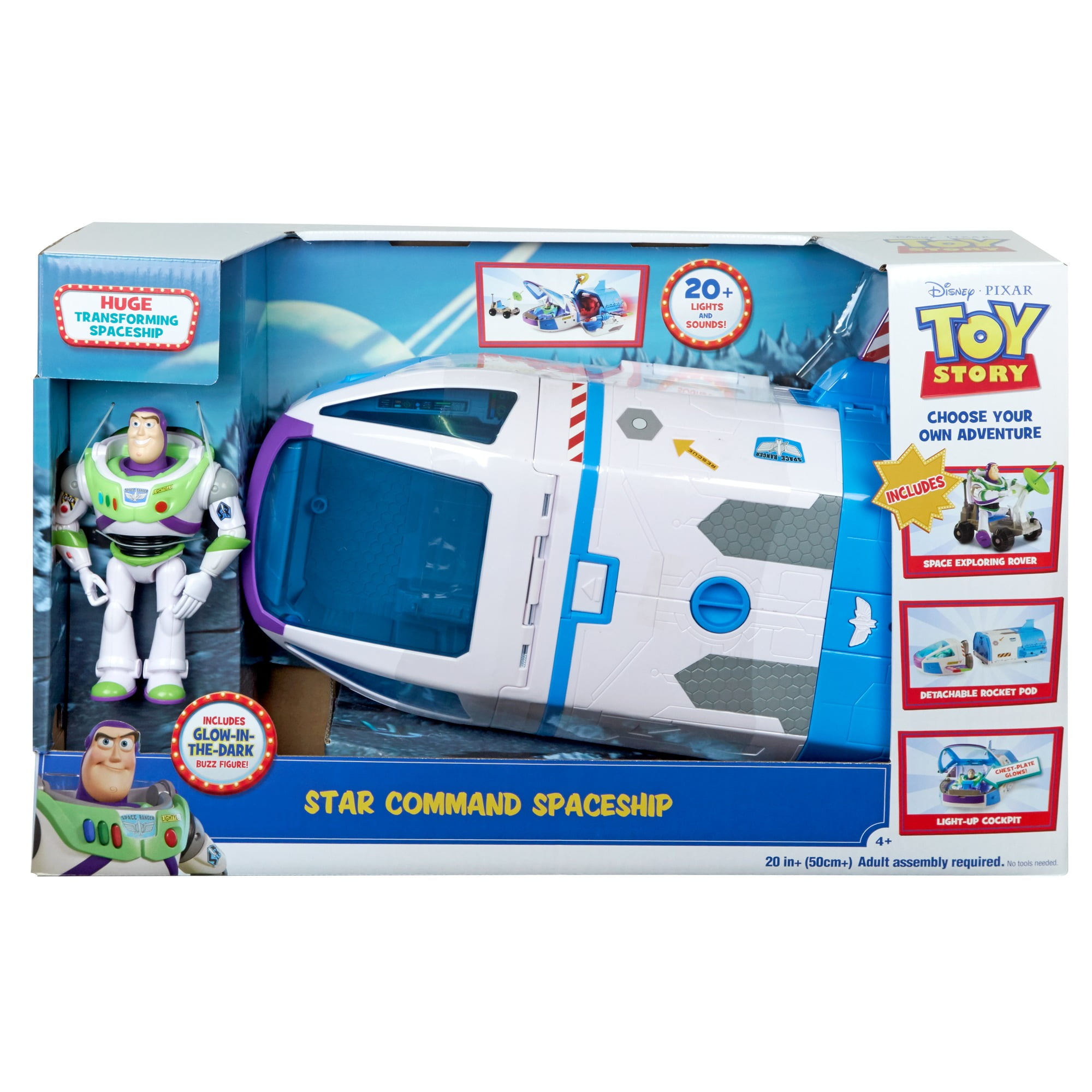 imaginext buzz lightyear with spaceship