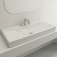 thumbnail image 7 of BOCCHI 1079-001-0127 Scala Arch 39.75 Wall-Mounted Fireclay Sink In White, 7 of 7