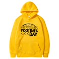 thumbnail image 4 of toraway Sweatshirts à Col Rond Graphiques Hommes Imprimés avec Poche et Cordon de Serrage Sweat à Capuche Décontracté Ample Confortable Tendance pour Affaires TTG, 4 of 4
