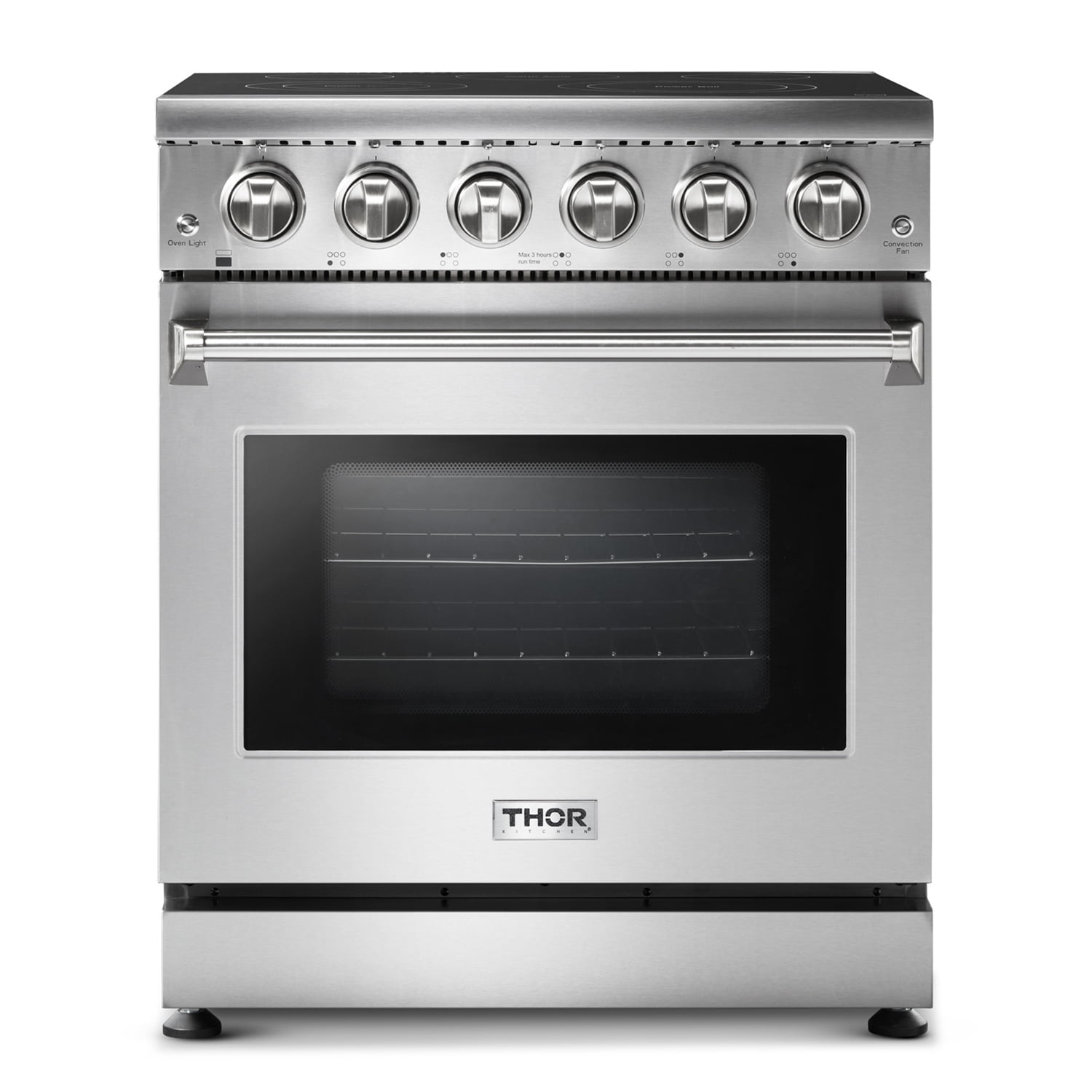 THOR 30 Inch Professional Electric Range 5 Heating Elements (HRE3001 THOR 30 Inch Professional Electric Range 5 Heating Elements (HRE3001