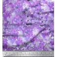 thumbnail image 1 of Soimoi polyester Crepe Fabric Flower Watercolor Print Fabric by the Yard 42 Inch Wide, 1 of 3