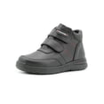 thumbnail image 3 of Zapato Bota Escolar Para Niño Yuyin Piel Puntera Protección negro 20, 3 of 6