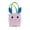 White, variant on Adorable Basket for K-i-d-s, Felt Bunny and Carrot Tote Bag, Lightweight Candy Handbag for T-o-d-d-l-e-r G-i-r-l-s B-o-y-s, Reusable Spring Bucket for Egg & Party Favors