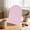 Pink, variant on Arched Top Metal Bulletin Board For Notes Photos Magnets Desk Organization White 11x7.8x3.9 In