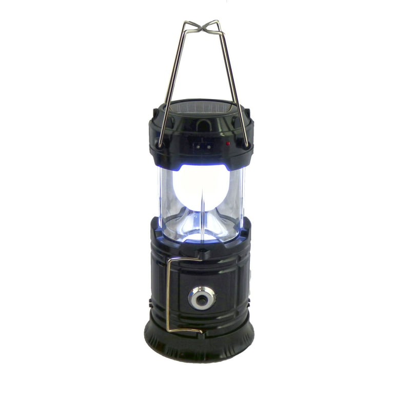 Glocusent Survival Camping Lantern, 106LED with 5 Brightness, Up to 1200LM,  3 Modes & SOS, Rechargeable for 120hrs, IP68 Waterproof, Small & Light