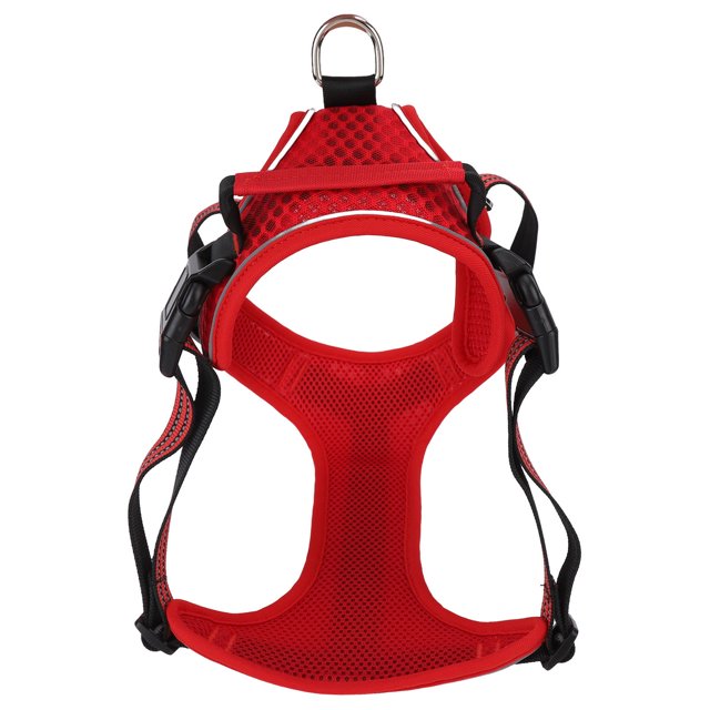 Dog Harness, Adjustable Reflective Pet Chest Harness Lightweight For Outdoor Walking L