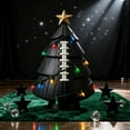 thumbnail image 3 of 5.9 Inch Sports Theme Christmas Tree, LED Football Basketball Baseball Tree, Colorful Christmas Tree Decor, Personalized Christmas Gift for Sports Fans and Enthusiasts, 3 of 7