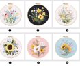 thumbnail image 3 of WEISIPU Embroidery Starter Kit with Flower Pattern, Handmade Cross Stitch Kit for Beginners, Adults DIY Craft, 3 of 3