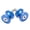 Blue, variant on Red Mini Swingarm Spools Sliders 6mm Bolts Yamaha R1 R6 Aprilia Buell Triumph
