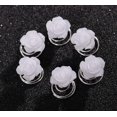 thumbnail image 1 of 24 piezas de diamantes de imitación de cristal en espiral, horquilla para el pelo, clip de perlas de imitación, pasador giratorio, espirales para el cabello, horquilla, moño, palillo (F#), 1 of 5