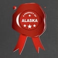 thumbnail image 2 of CafePress - A Product Of Alaska Maternity T Shirt - Maternity Dark T-Shirt, 2 of 3