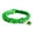 Grass Green, variant on jiaroswwei Sweet Flower Design Dog Collars Puppy Necklace with Bell Charm for Small Dogs