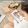 thumbnail image 2 of 72 Pcs Mini Pens Bulk, Small Retractable Ballpoint Pens, 0.7 mm Fine Point Pens with Clip, Tiny Ink Black Pens, Smooth Writing Rollerball Pens for Pocket Notebook Office School, 2 of 6