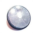 thumbnail image 1 of Circular Reflector Car Trucks Motorcycle Night Reflector Refraction Light Parts White, 1 of 10