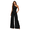 Black, variant on EASYBRA Womens One Shoulder Wide Leg Jumpsuit Sleeveless High Waist Elegant Casual Long Pants Romper