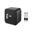 thumbnail image 1 of Fingerprint Locks Safe Deposit Box, 1/1.8 Cubic Feet Secret Hidden Piggy Bank W/ 2 Keys Store Money Use for Home Office ,Easy Installation, 1 of 8