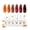 Jelly Tortoise Shell, variant on modelones Nude Hema Free Gel Nail Polish Set, 6 Colors Nude White Neutral Brown Skin Tone Beige Khaki Glitter Gel Polish Kit 2026 Spring Gel Nail Kit Polka Dot Nails Soak Off French Nail Art Manicure