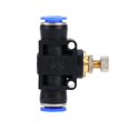 thumbnail image 4 of Accesorio rápido de plástico, accesorios de empuje neumáticos Conector de válvula de aire Junta de tubería neumática Ultra sensible, 4 of 4