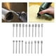 thumbnail image 3 of Juego de 20 Brocas para Tallado de Piedra, Uso Versátil para Tallado de Madera, Piedra de Jade, Mármol, Material de Esmeril, 3 of 9