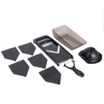 thumbnail image 3 of Delaman Vegetable Grater, Multifunction Vegetable Potato Carrot Chopper Food Cutter Grater Kitchen Accessory(Black), 3 of 8