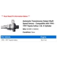 thumbnail image 2 of Automatic Transmission Output Shaft Speed Sensor - Compatible with 1994 - 1997 Toyota Celica 1.8L 4-Cylinder 1995 1996, 2 of 2